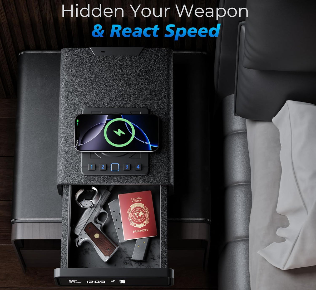 SecureSense Biometric Safe