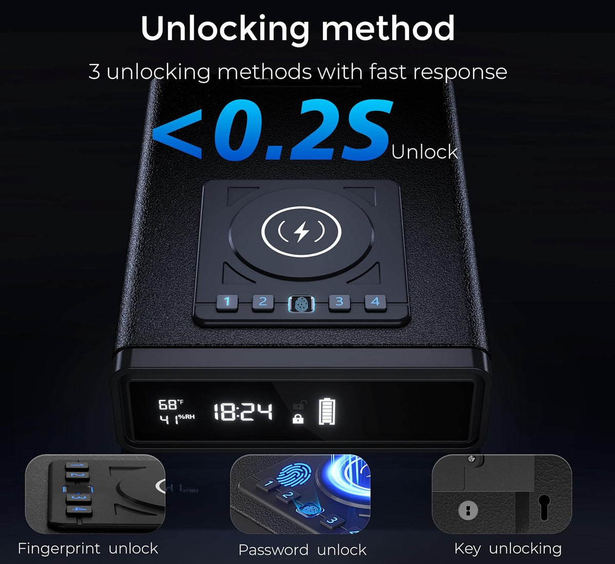 SecureSense Biometric Safe