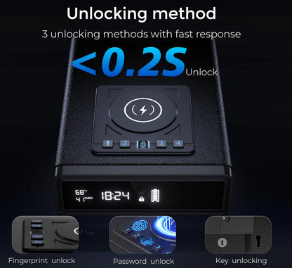 SecureSense Biometric Safe