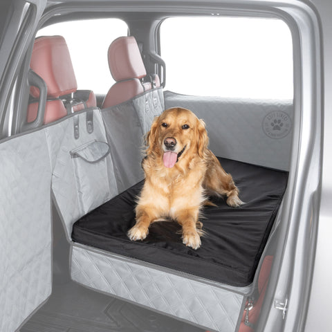 Dog Back Seat Extender with Door Protection