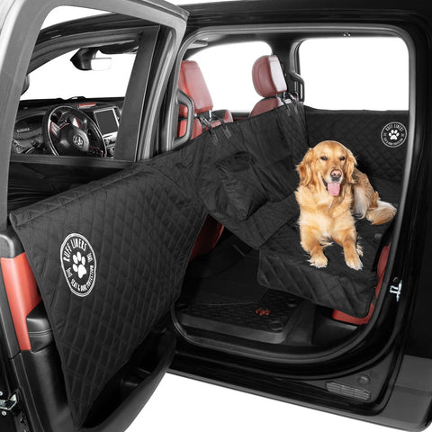 Dog Back Seat Extender with Door Protection