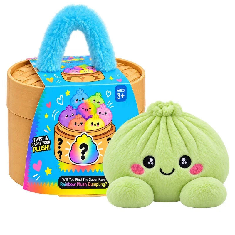 Dumpling Plush in a Steamer Basket