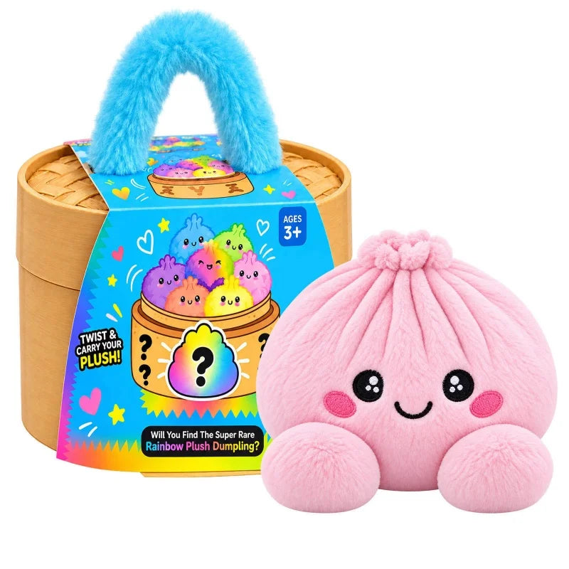 Dumpling Plush in a Steamer Basket