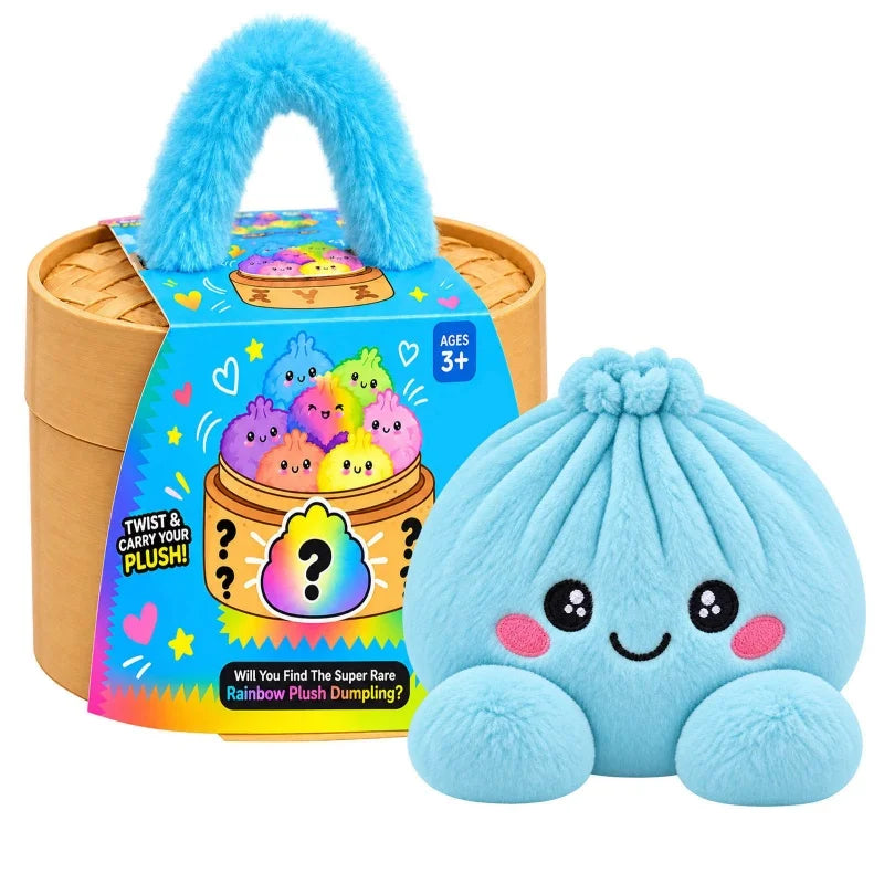 Dumpling Plush in a Steamer Basket