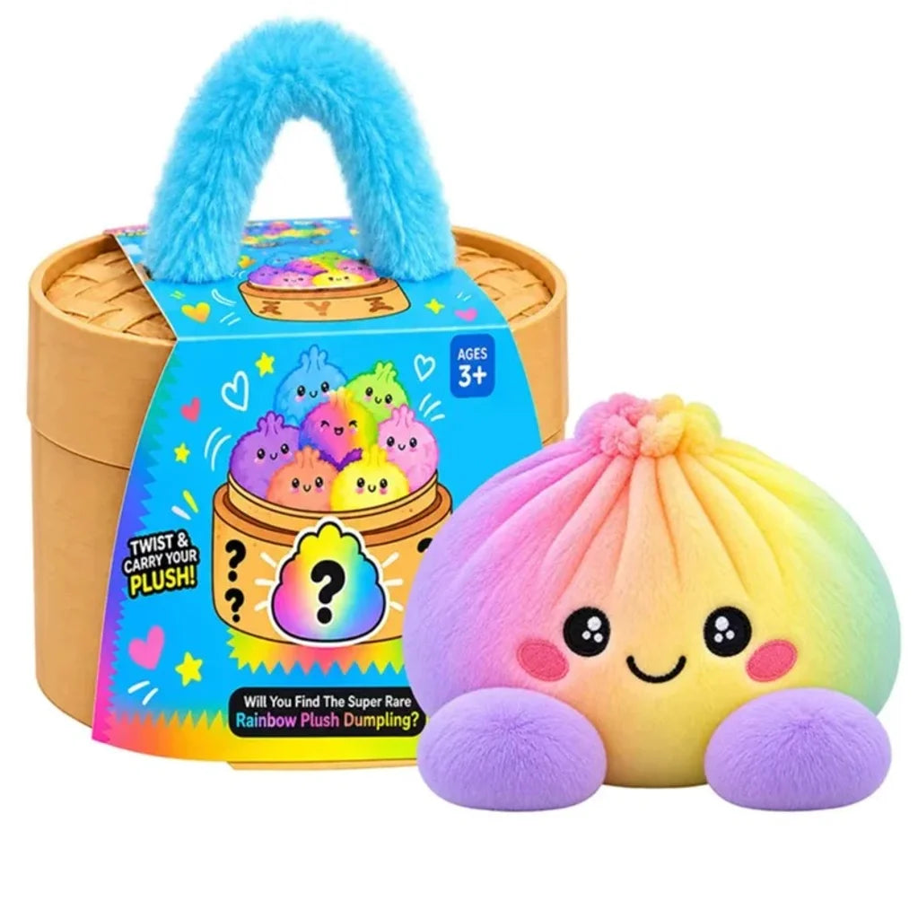 Dumpling Plush in a Steamer Basket