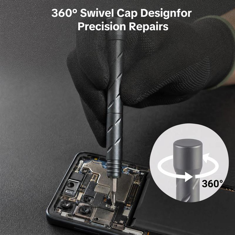 55-in-1 Precision Screwdriver Set – Magnetic Bits & Bendable Handle
