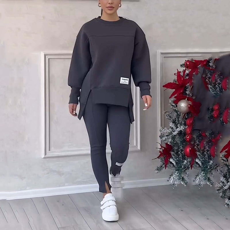 📦New special price💖Women's Casual Sweatshirt Leggings Set