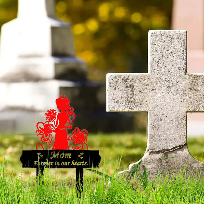 Metal Cemetery Memorial Stake