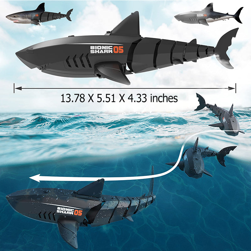 🦈2.4G wireless control of underwater shark camera drone