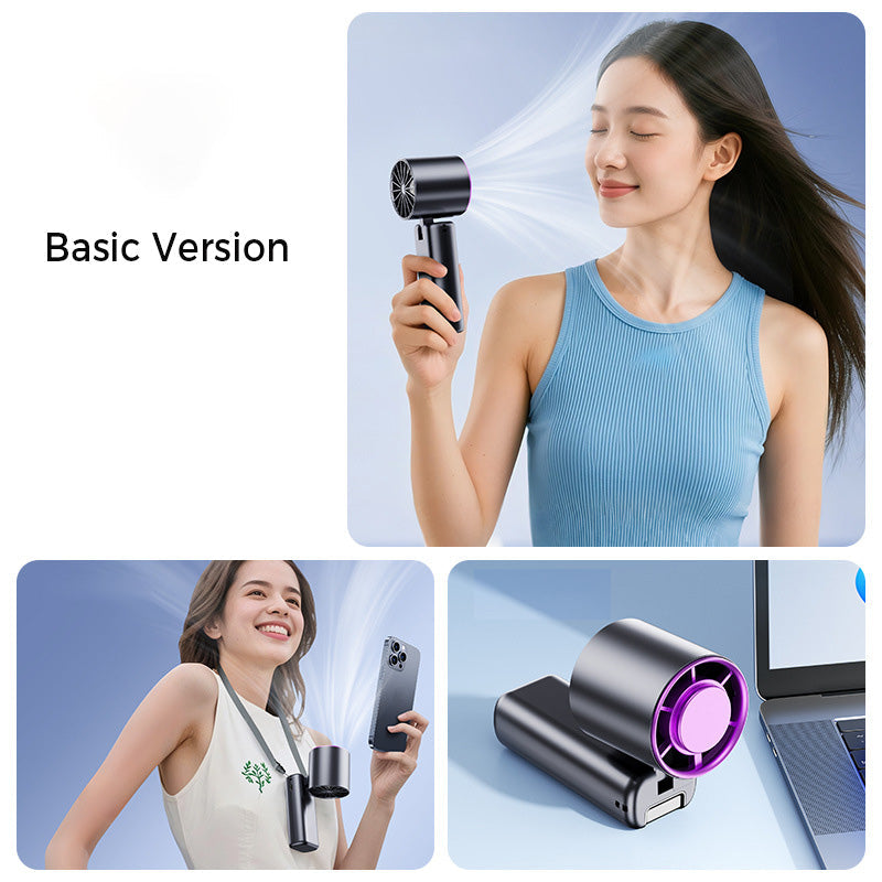 🌬【Summer Pre-order 2026 Hot Sale】Portable Handheld & Foldable Silent Cooling Fan – Lightweight Cool Wind For Outdoor Trips
