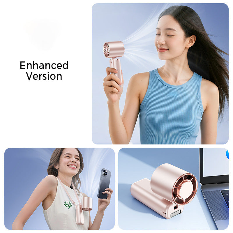 🌬【Summer Pre-order 2026 Hot Sale】Portable Handheld & Foldable Silent Cooling Fan – Lightweight Cool Wind For Outdoor Trips